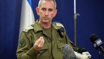 المتحدث باسم الجيش الإسرائيلي دانيال هغاري، تل أبيب 18 أكتوبر 2023 (Getty)