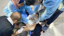 مستشفى كمال عدوان في  بيت لاهيا شمالي قطاع غزة (كرم حسن/ الأناضول)