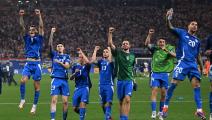 احتفل نجوم إيطاليا بالتأهل بعد التعادل مع كرواتيا في اليورو، 24 يونيو 2024 (خليل ساجيركايا/الأناضول)