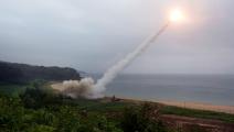إطلاق صاروخ أتاكمز في مناورة عسكرية، كوريا الجنوبية 29 يوليو 2017 (Getty)