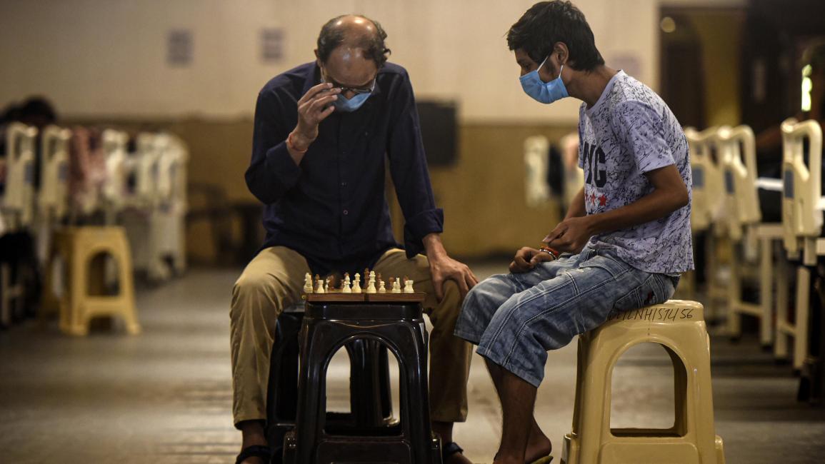 شطرنج في الهند (بيبلوف بهويان/ Getty)