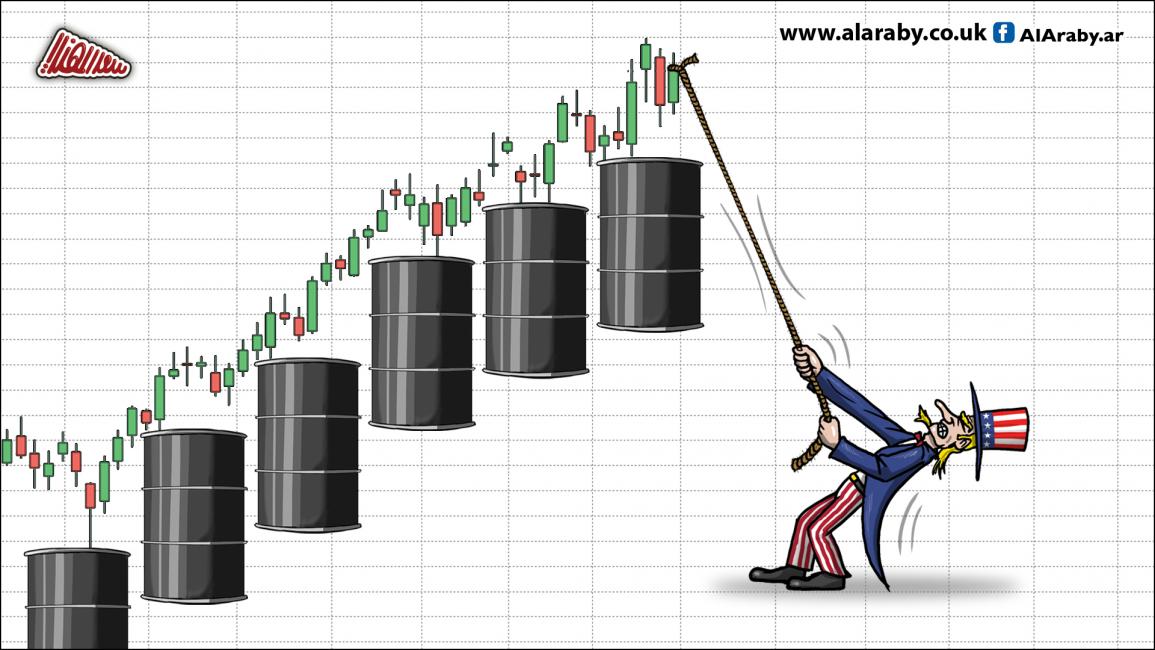 كاريكاتير اسعار النفط / المهندي