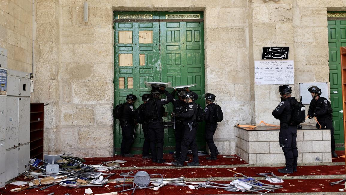 اقتحام شرطة الاحتلال المسجد الأقصى (مصطفى الخروف/الأناضول)