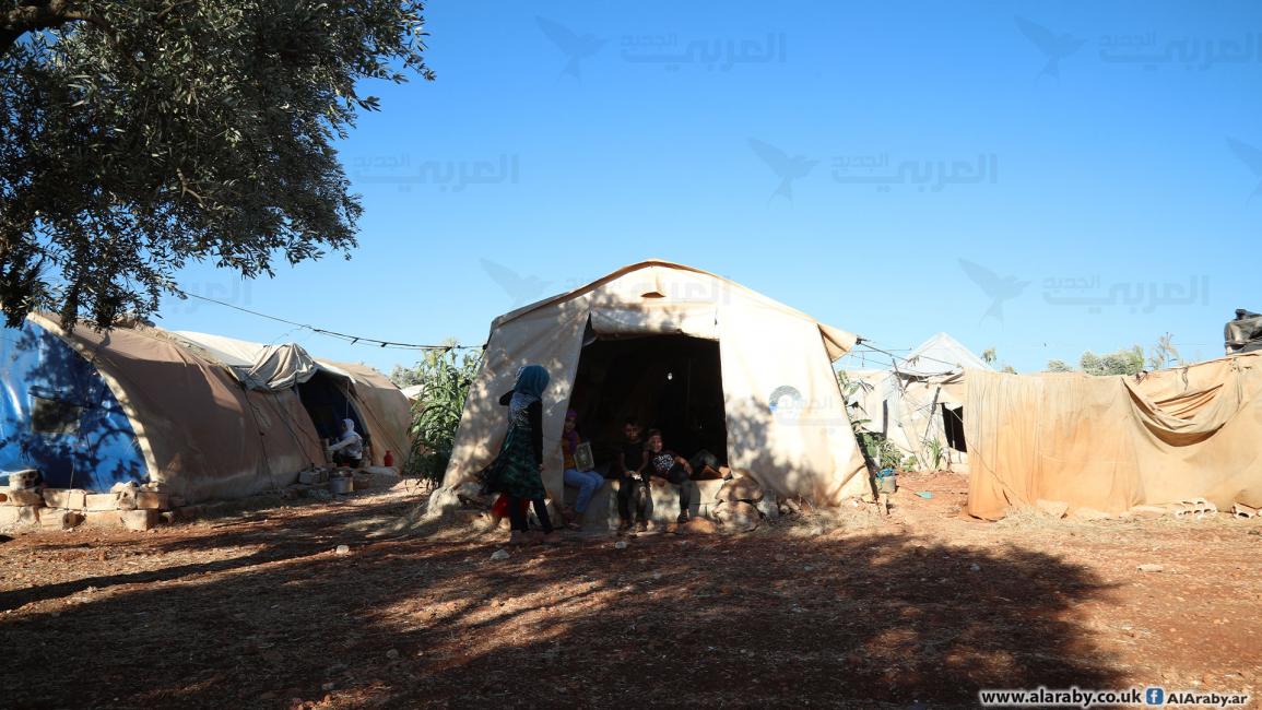 مخيمات النازحين السوريين (عامر السيد علي)