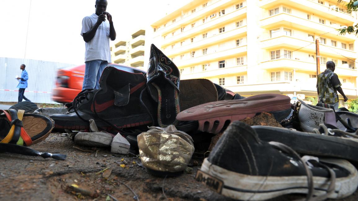 رأس السنة في ساحل العاج عام 2013: قتل ما لا يقل عن 60 شخصاً، في تدافع وقع عندما غادر حشد كبير من المتفرجين منطقة بلاتو في أبيدجان (وسط) بعد مشاهدة عرض للألعاب النارية (إيسووف سانوجو/Getty)