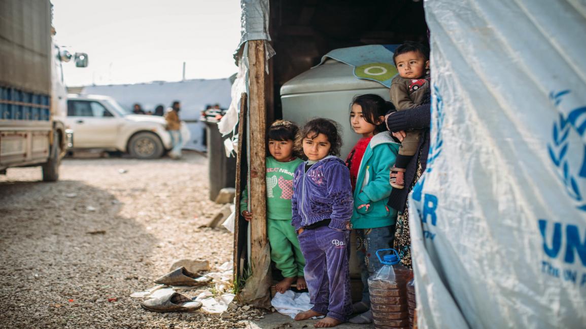 لاجئون سوريون في سهل البقاع اللبناني
