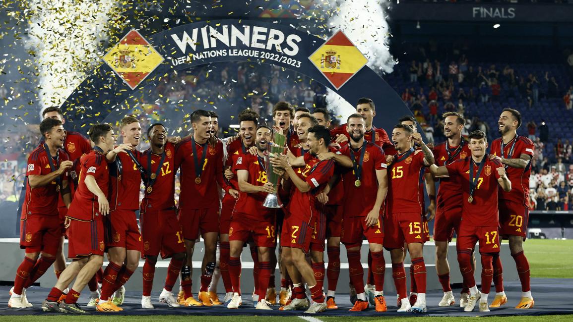 إسبانيا تُتوج بلقب دوري الأمم لأول مرة في تاريخها