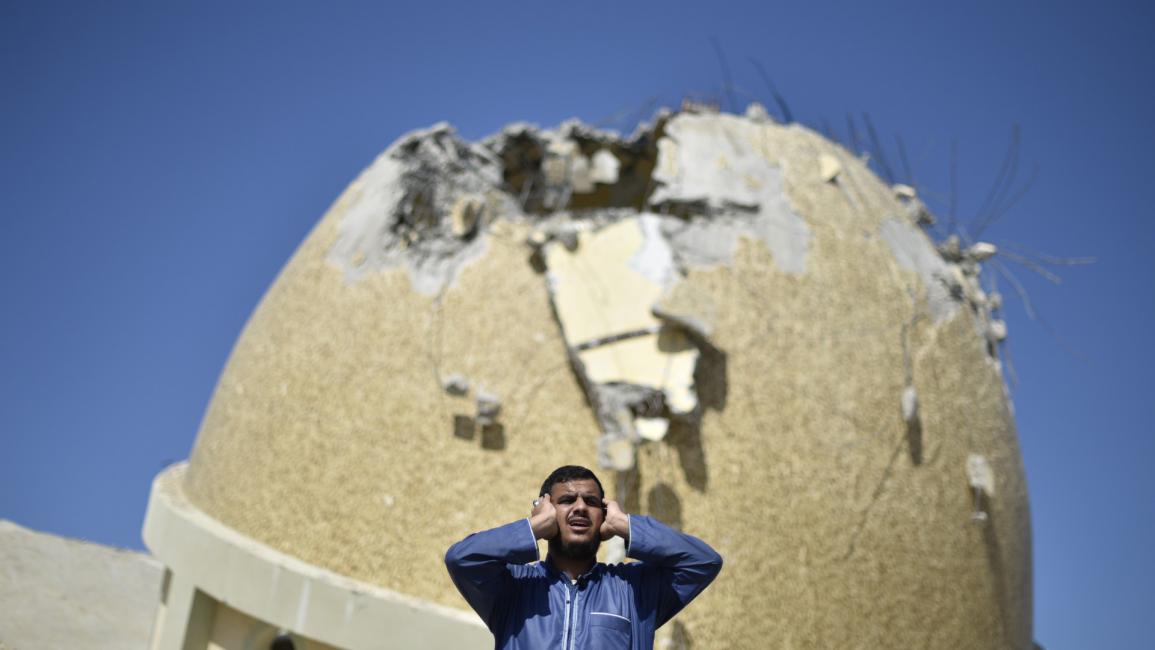 مساجد غزة.. أهداف للقصف الإسرائيلي 