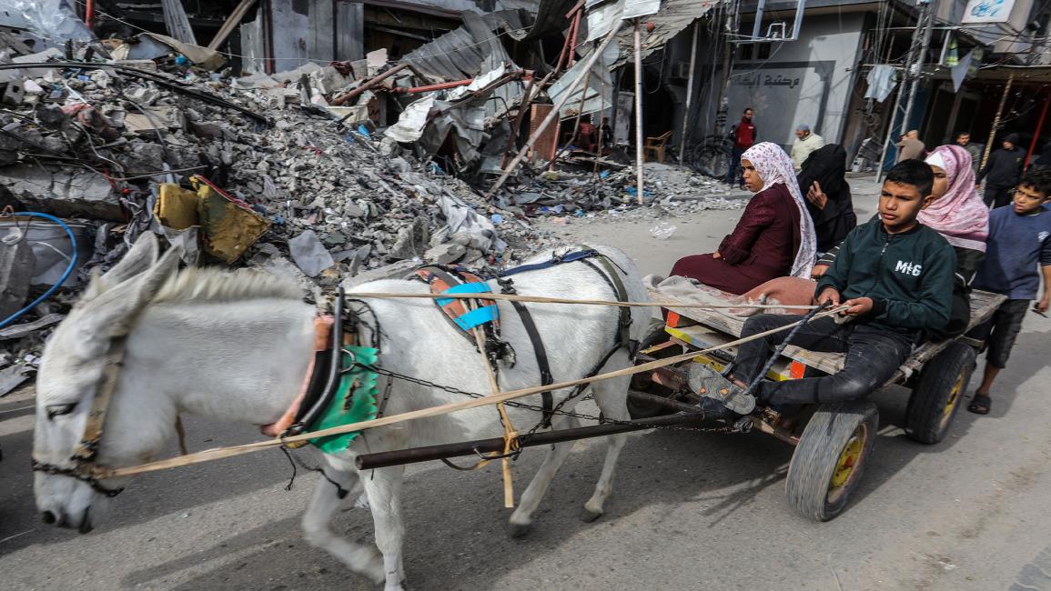 مشاهد اليوم الأخير من الهدنة الإنسانية في غزة