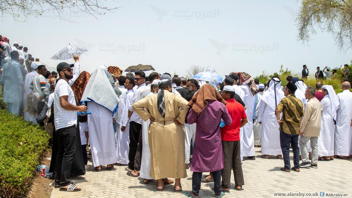 حضور كبير لجنازة الشهيد إسماعيل هنية في قطر رغم درجات الحرارة المرتفعة