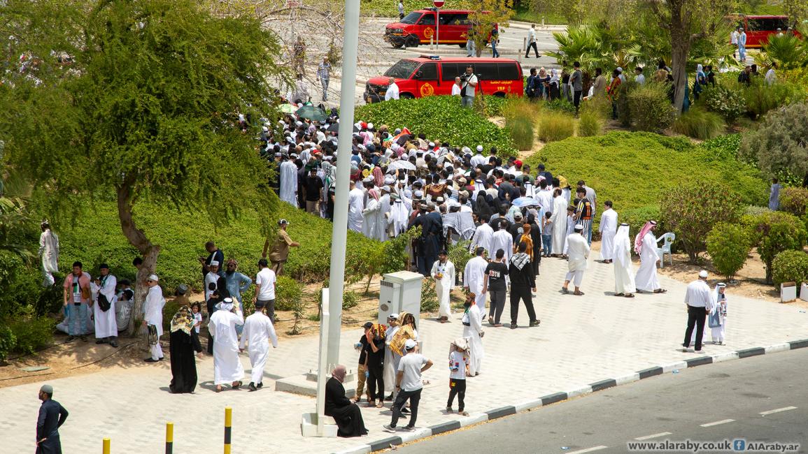 حضور كبير لجنازة الشهيد إسماعيل هنية في قطر رغم درجات الحرارة المرتفعة