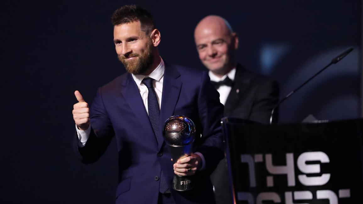 ميسي أفضل لاعب في العالم 2019 في جوائز "فيفا"