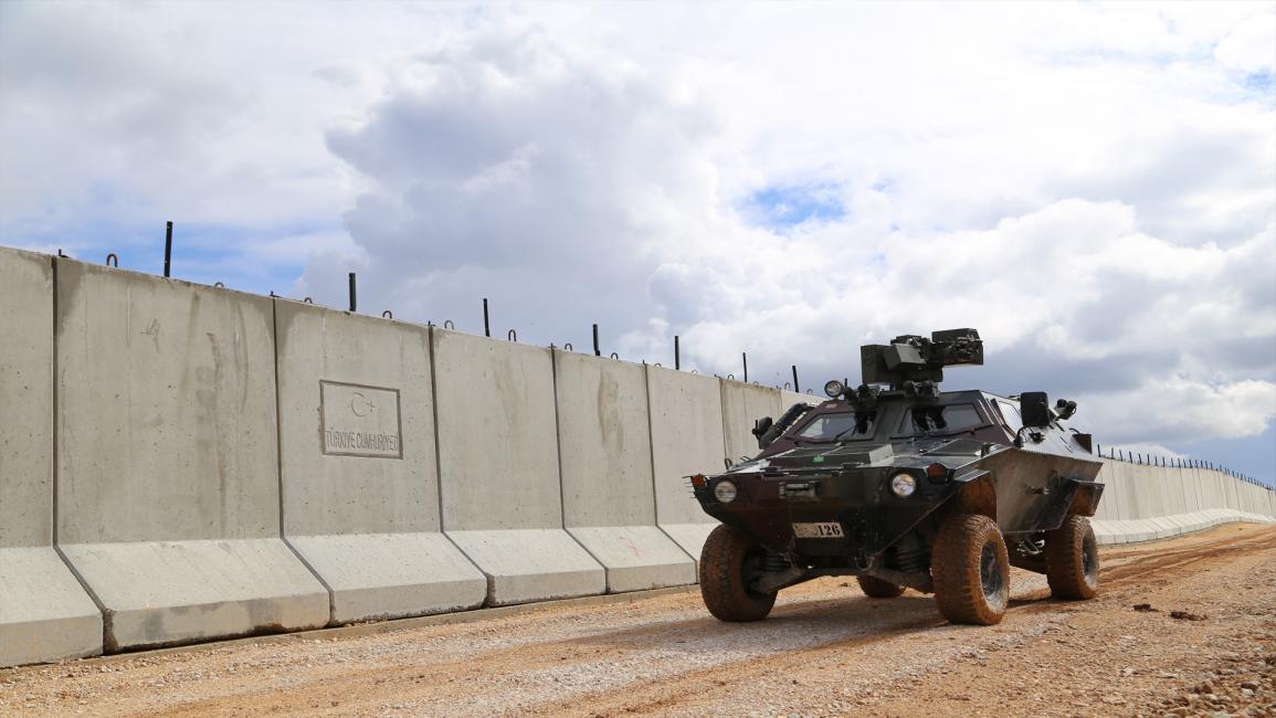 الجدار الحدودي تركيا - سورية
