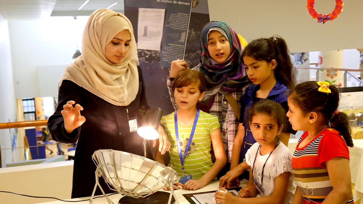 تجارب علمية لأطفال غزة