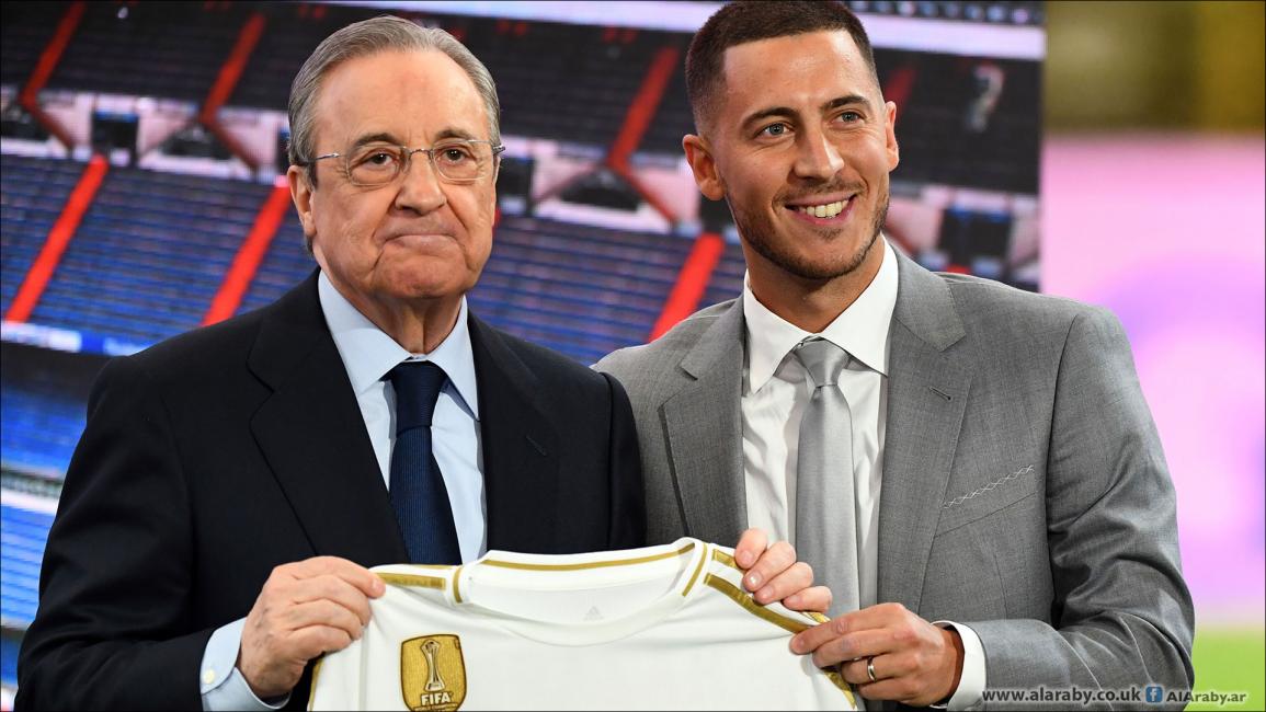 ريال مدريد يقدم نجمه الجديد إيدن هازارد