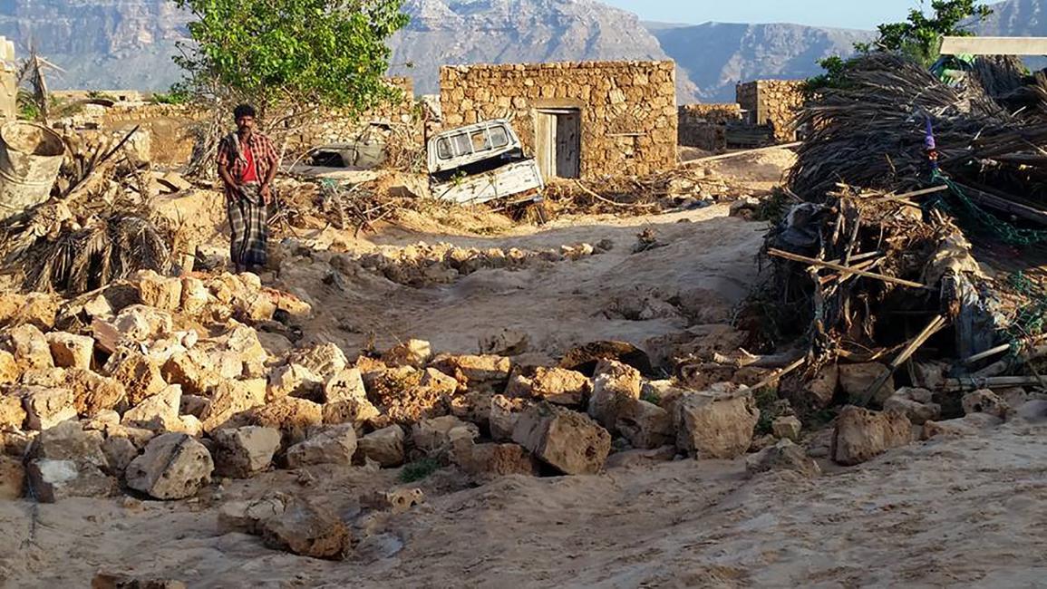 إعصار ميج يقتل 13 شخص في سقطرى
