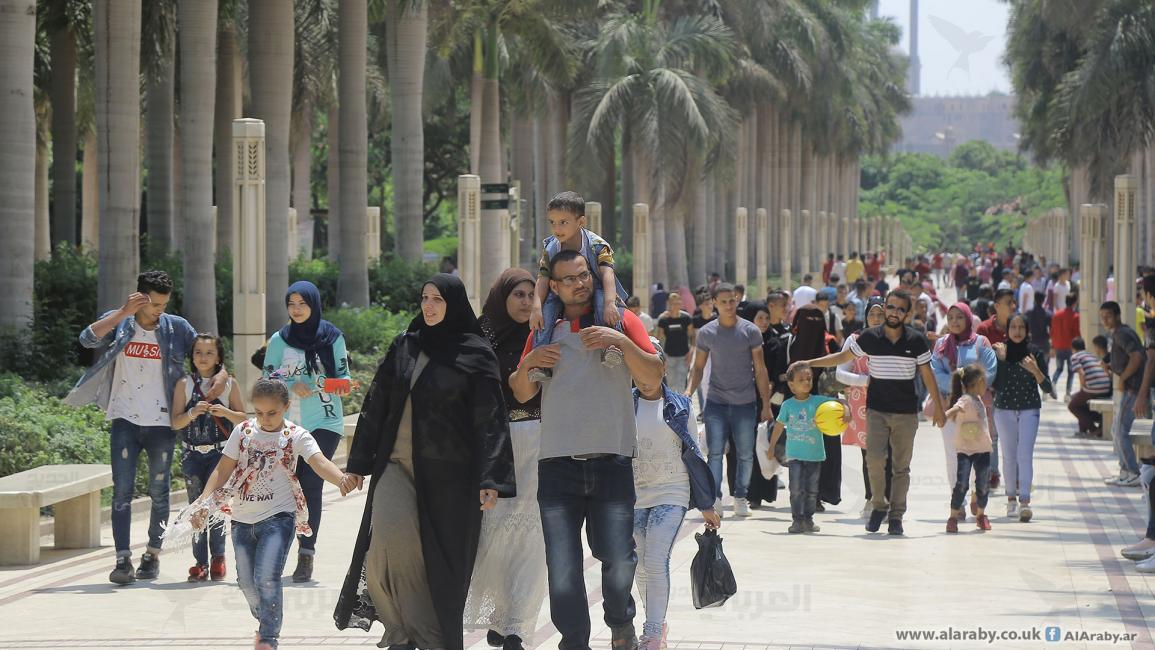 حدائق مصر تفتح أبوابها للمحتفلين بثاني أيام عيد الأضحى