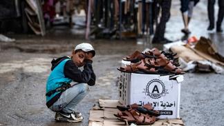 صناعة الأحذية تميزت في سورية قبل الحرب - الرقة 28 إبريل 2022 (Getty)