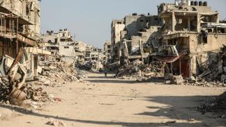حي الشجاعية في مدينة غزة بعد العملية الإسرائيلية الأخيرة - 27 يونيو 2024 (داود أبو الكاس/ الأناضول)