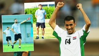 حيدر عبد الأمير يتحدث عن مشاركة العراق في الأولمبياد (العربي الجديد/فيسبوك/Getty)