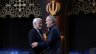 مناظرة بين مرشحي الانتخابات الرئاسية الإيرانية، 1 يوليو 2024 (رويترز)