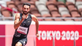 شارك نور الدين حديد في منافسات أولمبياد طوكيو 2020 (حساب حديد فيسبوك)