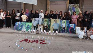 أهالي القامشلي يستذكرون ضحايا مجزرة الحي الغربي، 27 يوليو 2024 (العربي الجديد)