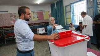 الانتخابات الرئاسية التونسية في أريانة، أكتوبر 2019 (الشاذلي بن إبراهيم/Getty)