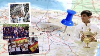 ألكاراز بطل ويمبلدون وسيدات برشلونة حققن لقب أبطال أوروبا (العربي الجديد/Getty)