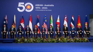 اجتماعات رابطة آسيان في أستراليا/ ملبورن 5 مارس 2024 (Getty)