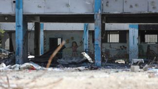 الاحتلال يستهدف مدارس أونروا في غزة، 7 مايو 2024 (الأناضول)