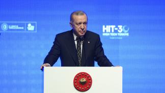 الرئيس التركي رجب طيب أردوغان - إسطنبول 26يوليو2024(Getty)