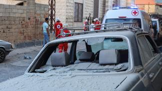 قصف إسرائيلي على بلدة شبعا في جنوب لبنان، 29 يوليو 2024 (ربيع ضاهر/فرانس برس)