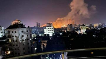 غارة إسرائيلية على حمص