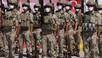 عناصر من الجيش التركي (Adsiz Gunebakan/ الأناضول)