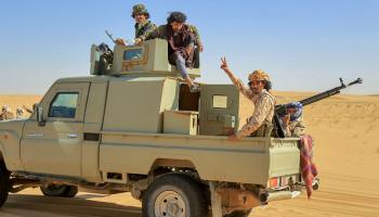قوات موالية للحكومة اليمنية (فرانس برس)
