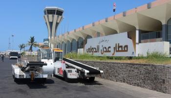 محاولات لتنشيط الرحلات في مطار عدن - 10 مايو 2023 (Getty)