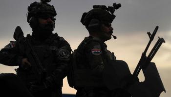 عناصر من قوات الأمن العراقية، بغداد 5 يونيو 2024 (Getty)