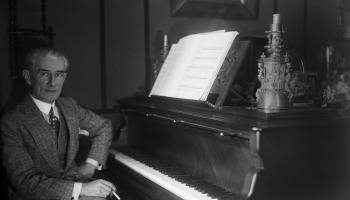 الموسيقي الفرنسي موريس رافيل، 1925 (Getty)