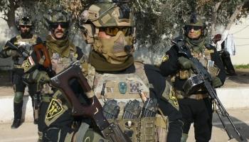 عناصر من الشرطة العراقية في كركوك 9 يناير 2024 (علي مكرم غريب/الأناضول)
