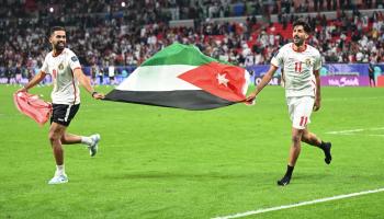 نجوم الأردن في كأس آسيا قطر 2022 (سيمون هولمز/Getty)