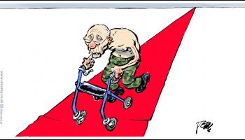 كاريكاتير بوتين في الحكم / جانسين