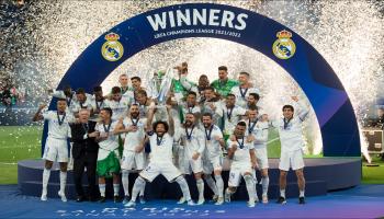 ريال مدريد يحتفل بلقبه الـ14 في دوري أبطال أوروبا