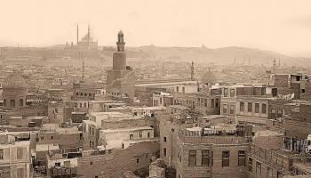(جامع ابن طولون في القاهرة، عام 1912)