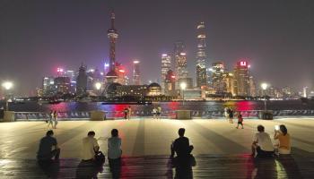 شنغهاي مدينة المال والتجارة في الصين (Getty)