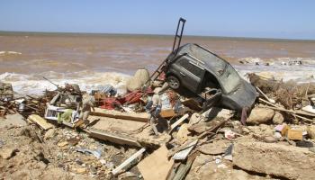 بعد العاصفة دانيال في درنة في ليبيا 4 (يوسف مراد/ أسوشييتد برس)