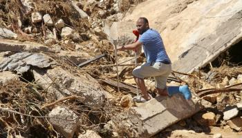 بعد العاصفة دانيال في درنة في ليبيا 3 (يوسف مراد/ أسوشييتد برس)