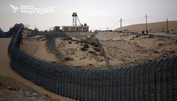 جدار تحت الأرض بين غزة ومصر