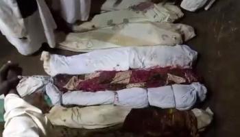 جثث القتلى في ولاية سنار
