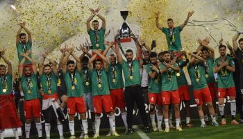 احتفل نجوم الوحدات بلقب كأس الأردن، 29 يونيو 2024 (فيسبوك)